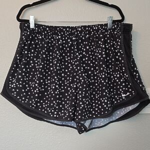 Nike Black Star Print Running Shorts